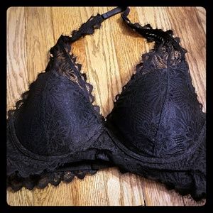 Victoria's Secret Pink Lace Halter Bralette